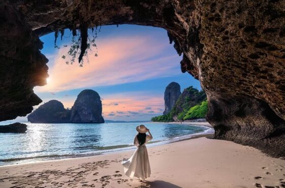 Man Standing on a Rock